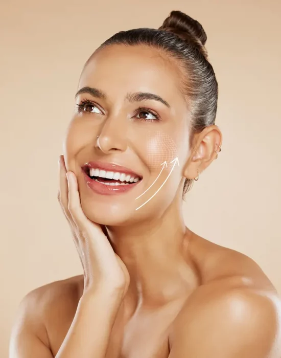 skin hifu 7d gesichts lifting face body contouring forming cellulite behandlung augenbrauen doppelkinn